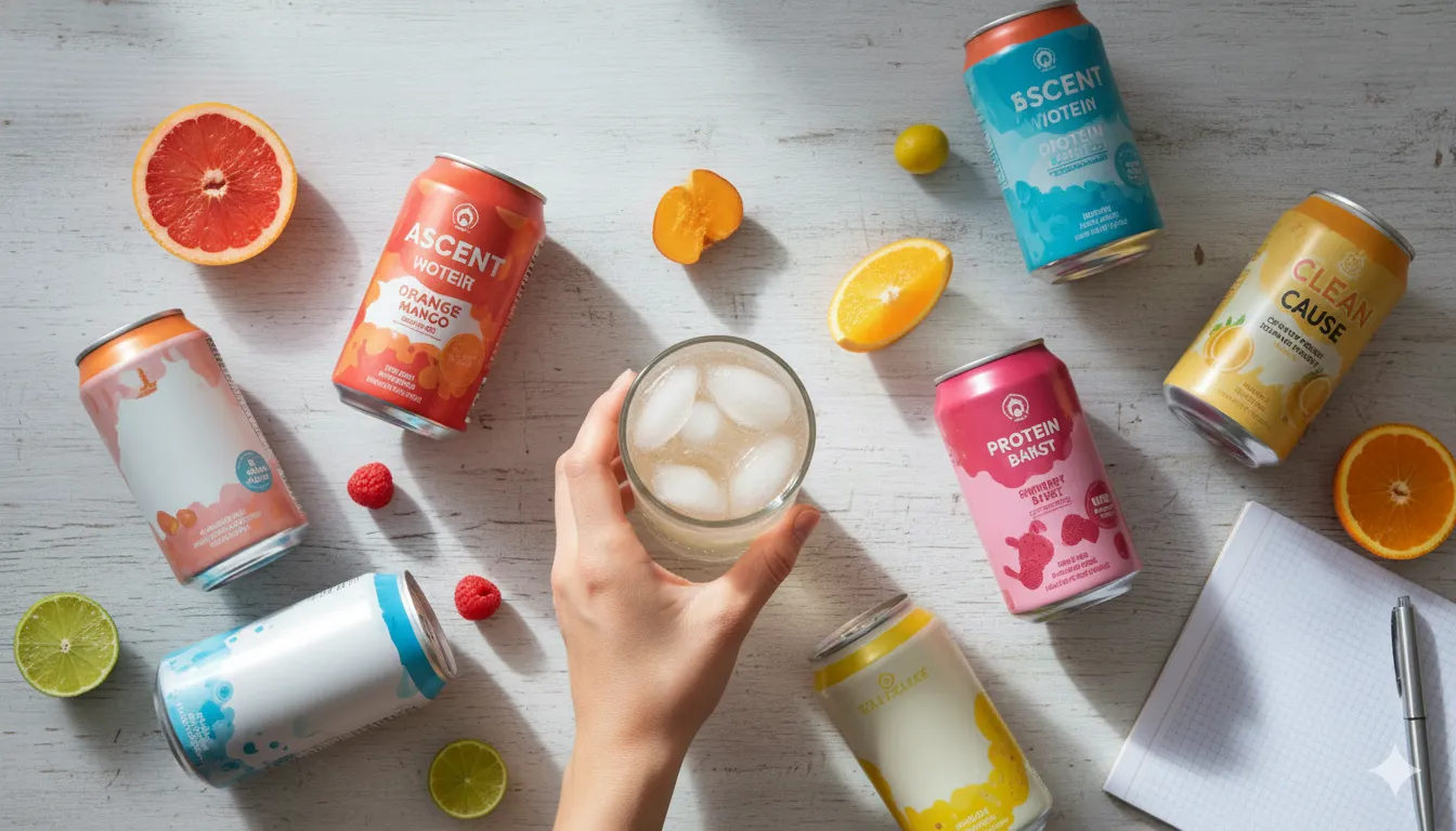 Protein Soda Taste Test + 7 Drinks That Work! (2026)