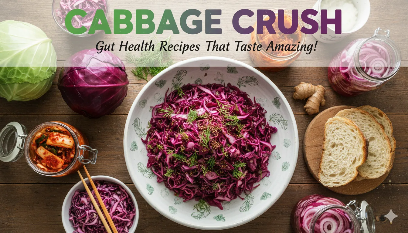 Cabbage Crush: Gut Health Recipes That Taste Amazing!