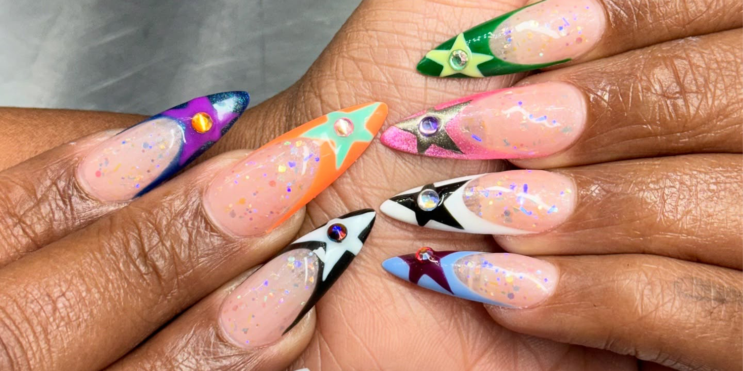 23 Fun French Manicure Ideas For Long Nails